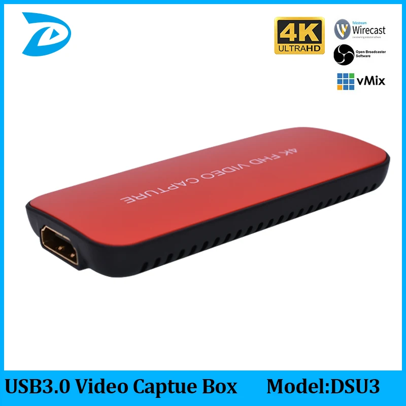 USB 3.0 HDMI 4K30Hz видеозахват на карта видеозахвата адаптер для потокового