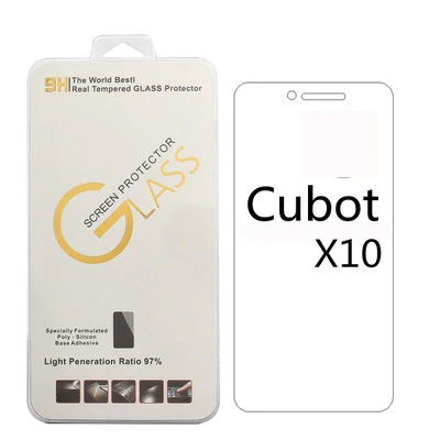 

HOT For Cubot X10/Cubot X18 Tempered Glass 9H 2.5D High Quality Screen Protector Front Film Protective Film in stock