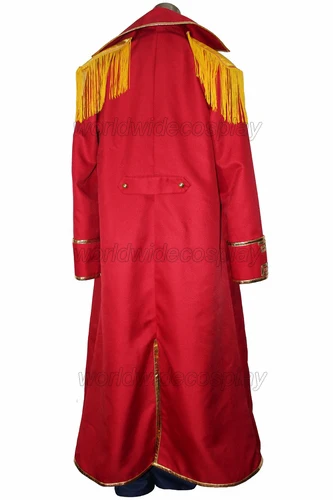 

Free Shipping One Piece Gol D. Roger Red Cosplay Costume Custom Made for Halloween and Christmas