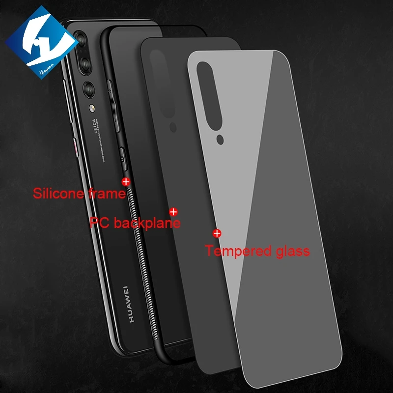 full cover Temperend Glass phone Case For Huawei Mate P20 P10 10 9 Pro Plus Lite Honor play 7C Y9 RS View 2018 Enjoy 8 | Мобильные