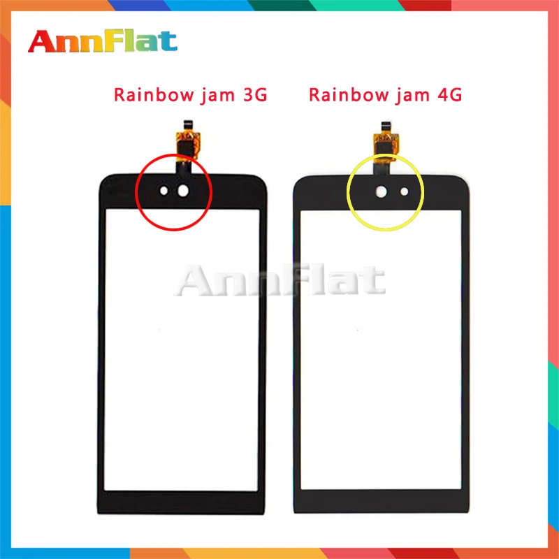 Высокое качество 4 0 &quotдля Wiko Rainbow Jam 3G 4G сенсорный экран дигитайзер передняя