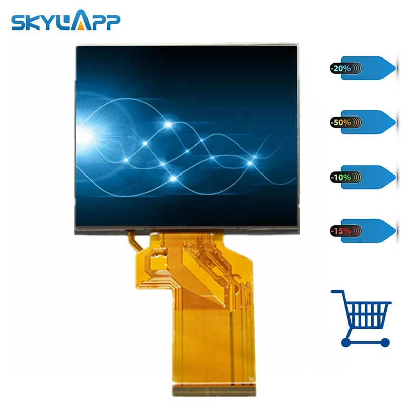 Skylarpu 5 дюймовый ЖК дисплей панель экрана для Satlink WS 3 6909 спутниковый искатель