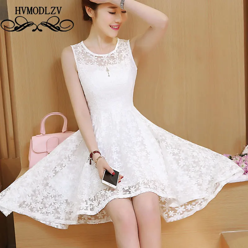 Женское кружевное платье жилет повседневное удобное большого размера с