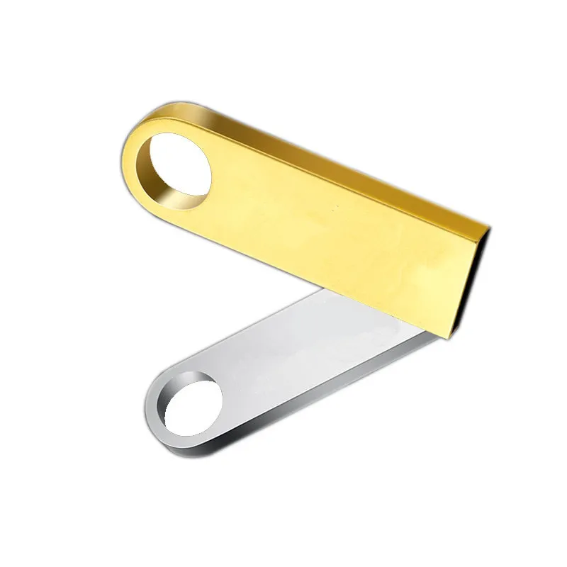 Высокое качество! USB флеш накопитель 10 шт./лот золотистый/серебристый 128 Мб 256 512 МБ