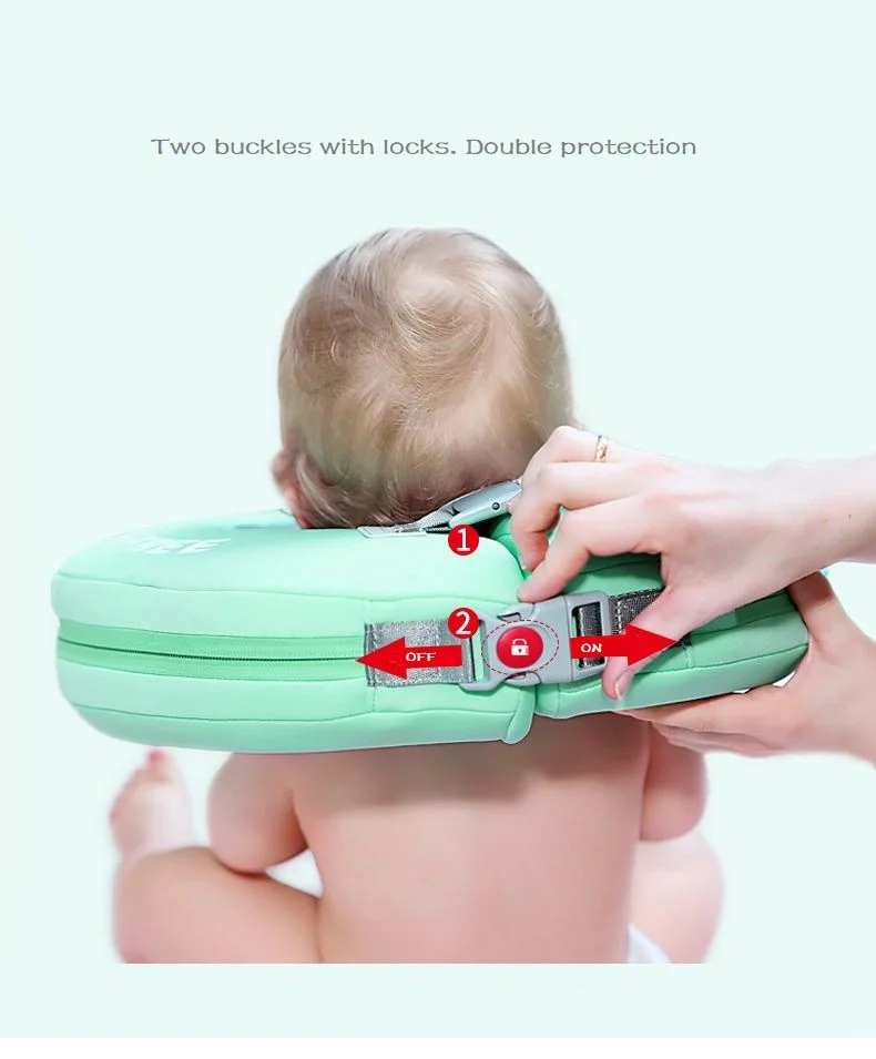 Mambobaby Твердые безопасности не нужно надувные детские плавающие шеи кольцо поплавок для аксессуаров детский бассейн