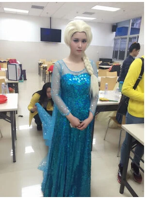 Платье Эльзы и Анны для взрослых девушек женщин подарок на день рождения Бал