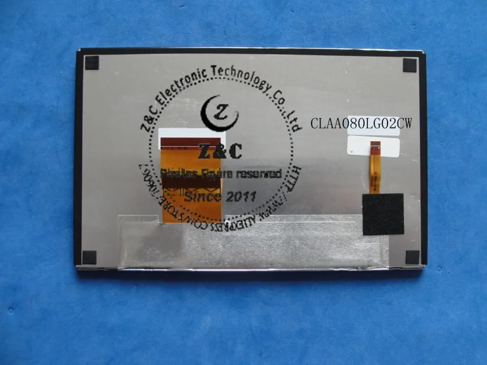Автомобильный GPS-навигатор CLAA080LG02CW оригинальный класс А + 8 дюймов ЖК-дисплей 800*480