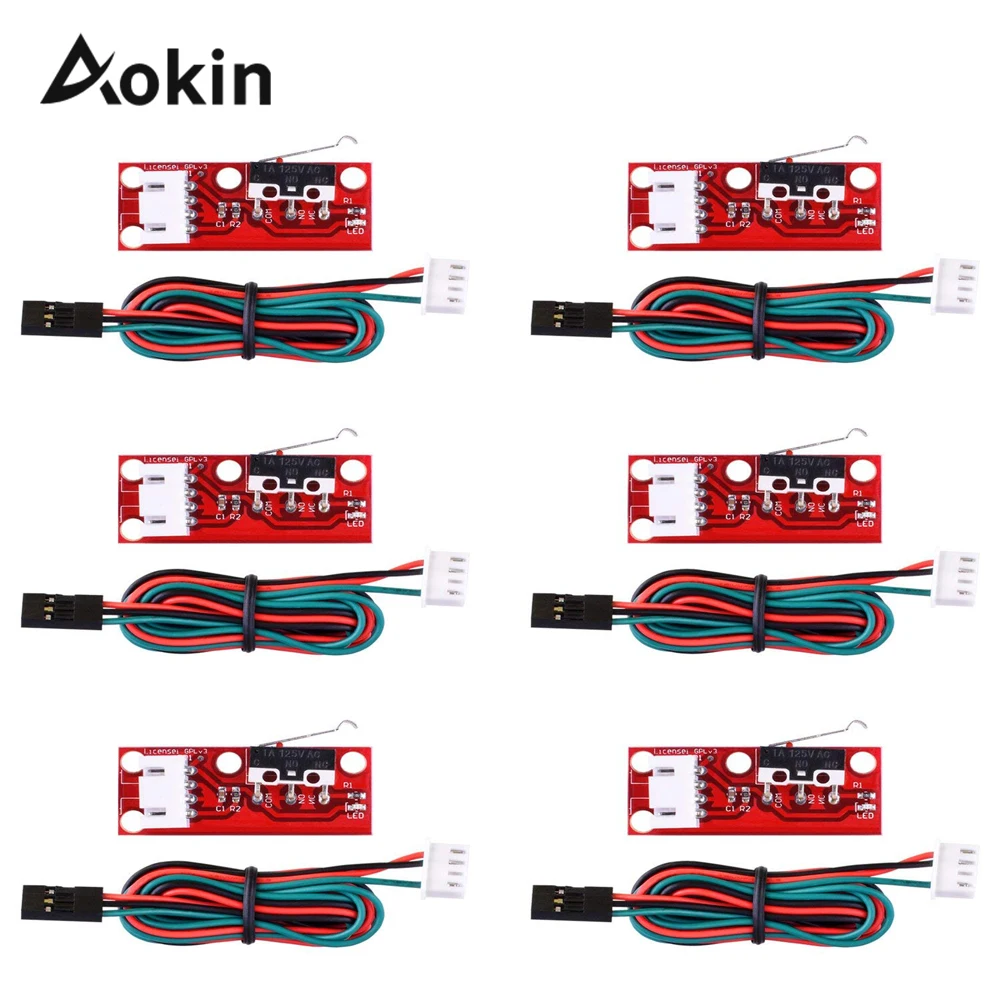 Концевой выключатель для Arduino 1/3/6 шт. концевой + кабель высококачественный