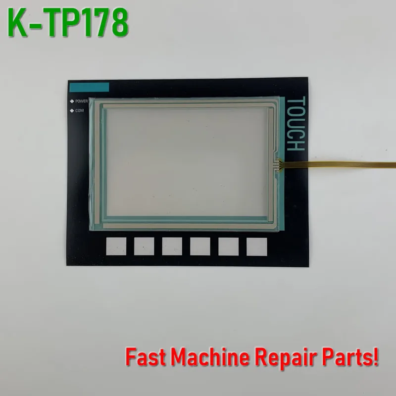 

6AV6640-0DA11-0AX0 K-TP178-5.7 inch Membrane film+Touch Glass for SIMATIC HMI Panel repair~do it yourself, Have in stock