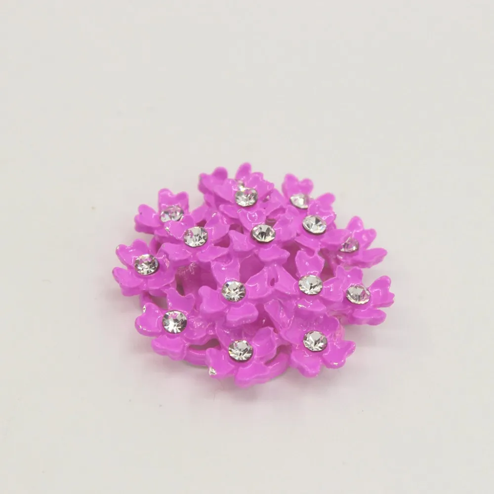 25 мм круглый алмазный горный хрусталь с плоской задней частью драгоценный камень