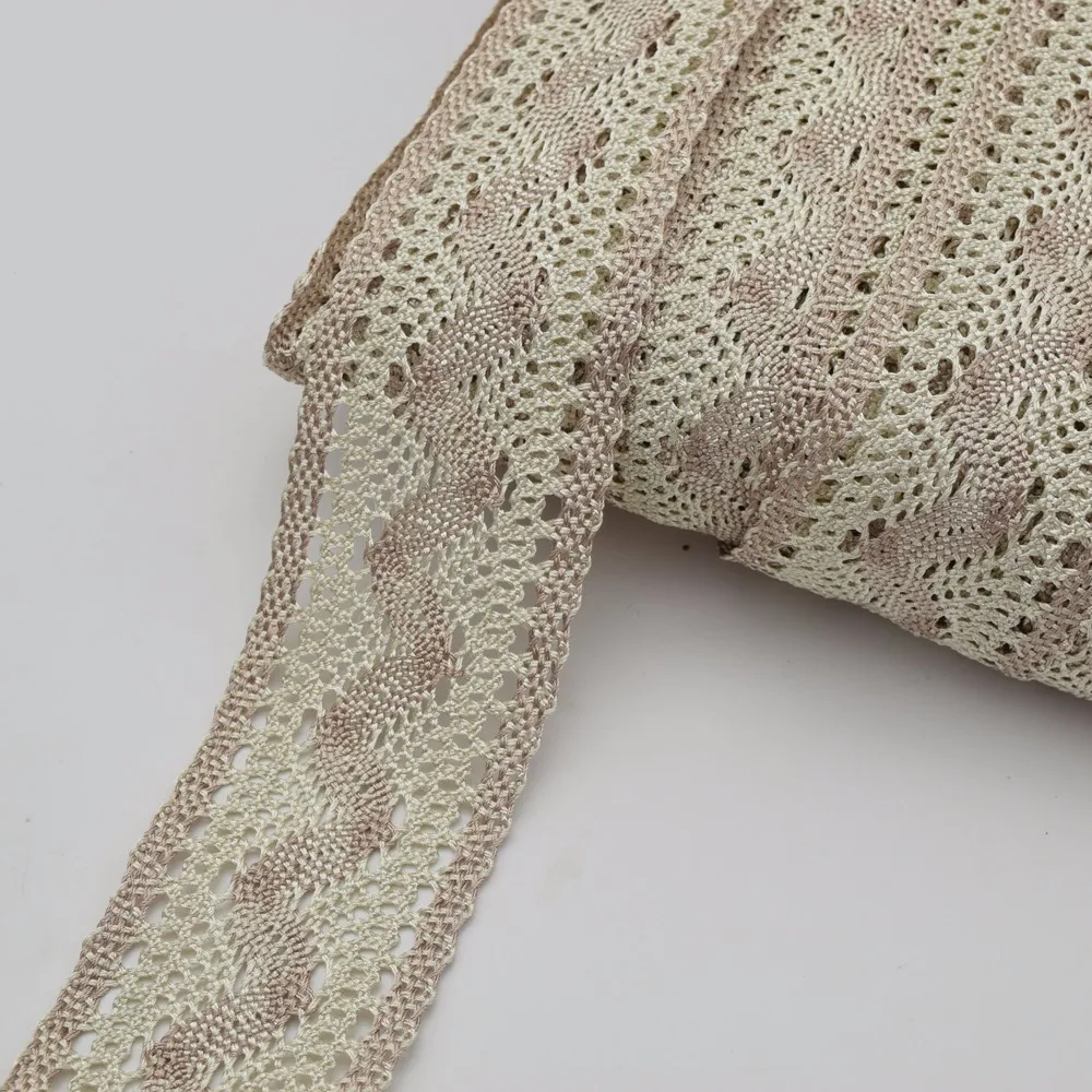 Высококачественное кружево из полиэстера разные цвета кружевная отделка
