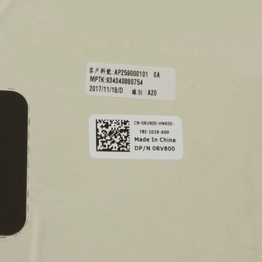 Новинка задняя крышка для ЖК дисплея Dell Latitude E5580 E5590 5580 5590 сенсорного экрана RV800