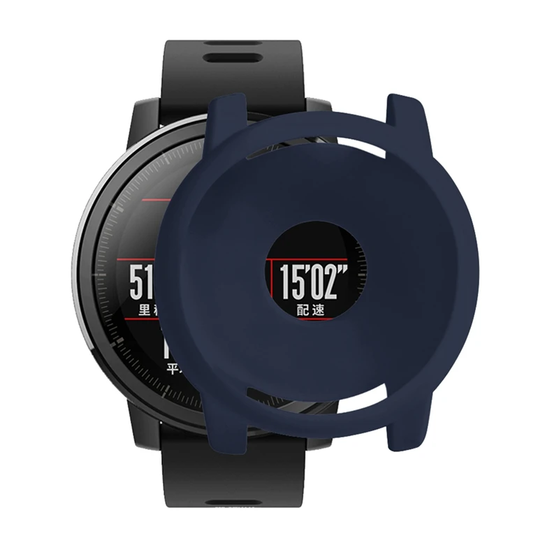YUEDAER чехол для Xiaomi Amazfit Stratos 2, защитный мягкий силиконовый Полный Чехол для Amazfit Stratos 2 S, чехол из ТПУ, противоударный