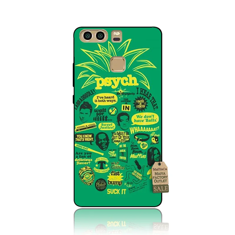 MaiYaCa psych green 2018 новый роскошный модный Чехол для мобильного телефона Huawei p9 p10 plus mate9