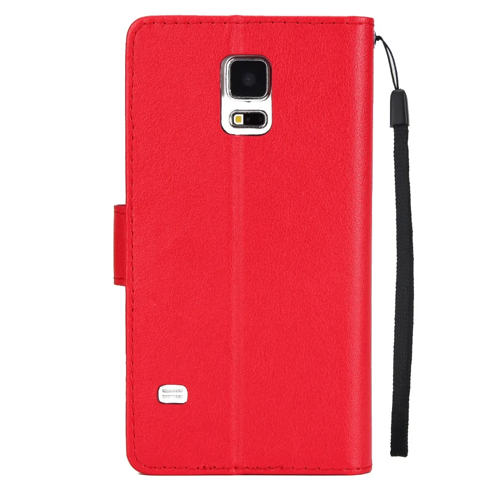 Роскошный кожаный флип-чехол-бумажник для Samsung Galaxy S5 Neo SM-G903F/S5 G900F GT-I9600