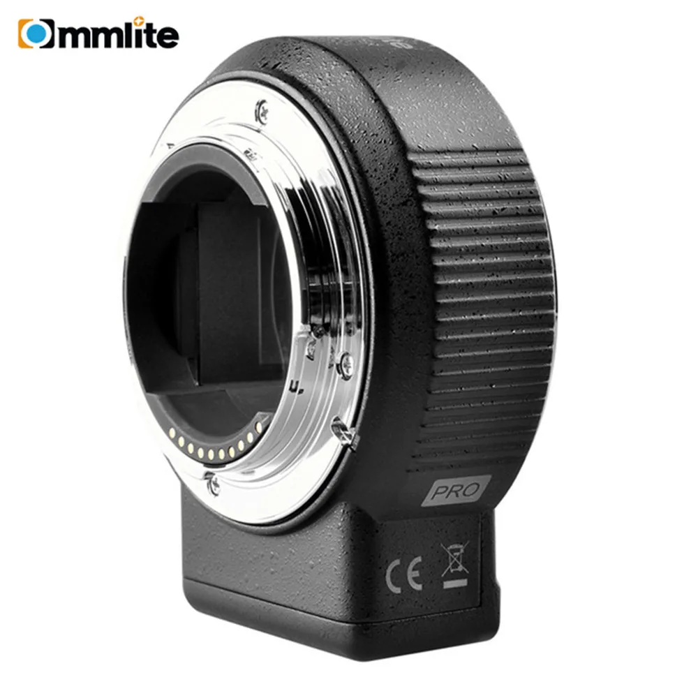 Адаптер для крепления объектива Commlite CM ENF E1 Pro с автофокусом Nikon F Sony E Mount A9 A7II A7R3 A7M3