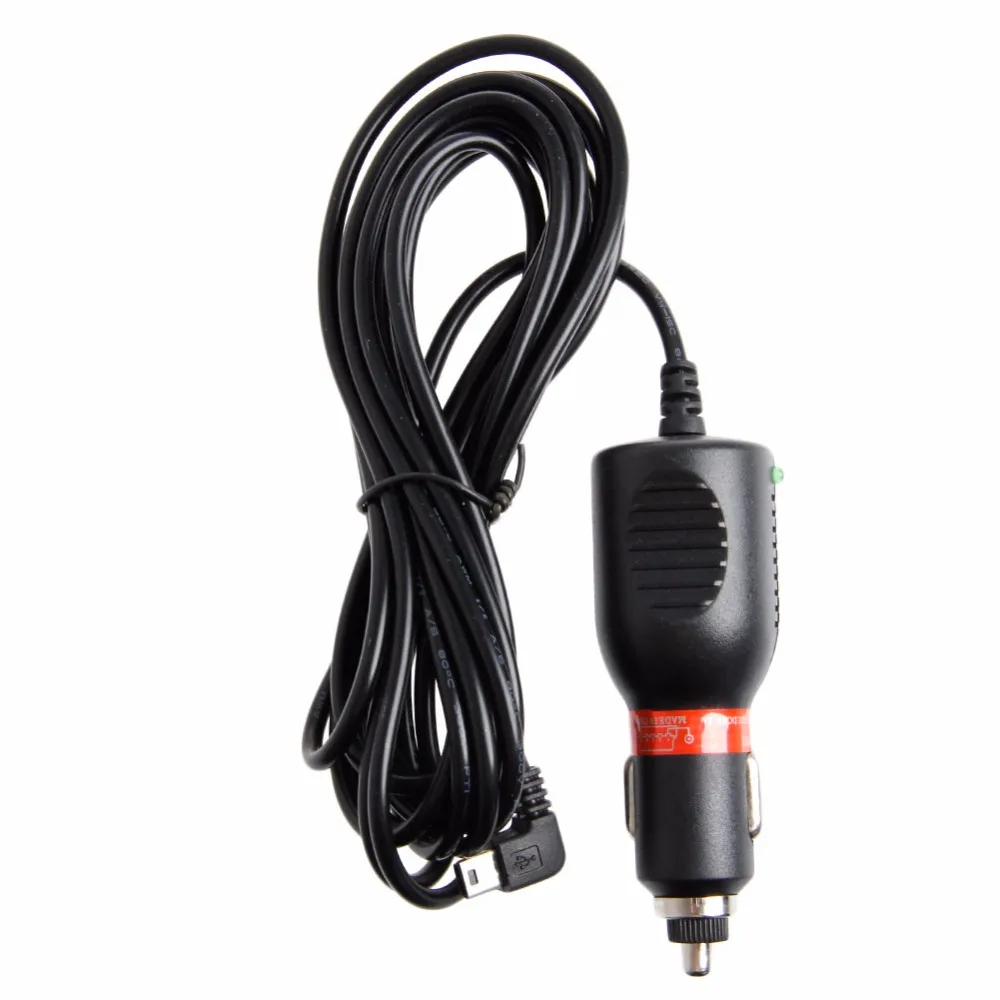 Новое поступление мини USB автомобильный DC адаптер питания зарядное устройство
