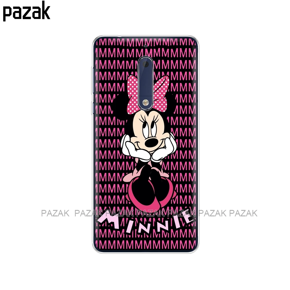 34517 Силиконовый чехол для Nokia 1 2 2,1 3 3,1 5 5,1 plus Мягкий ТПУ задняя крышка trnsparent противоударный чехол Бампер корпус pop - Цвет: 34517