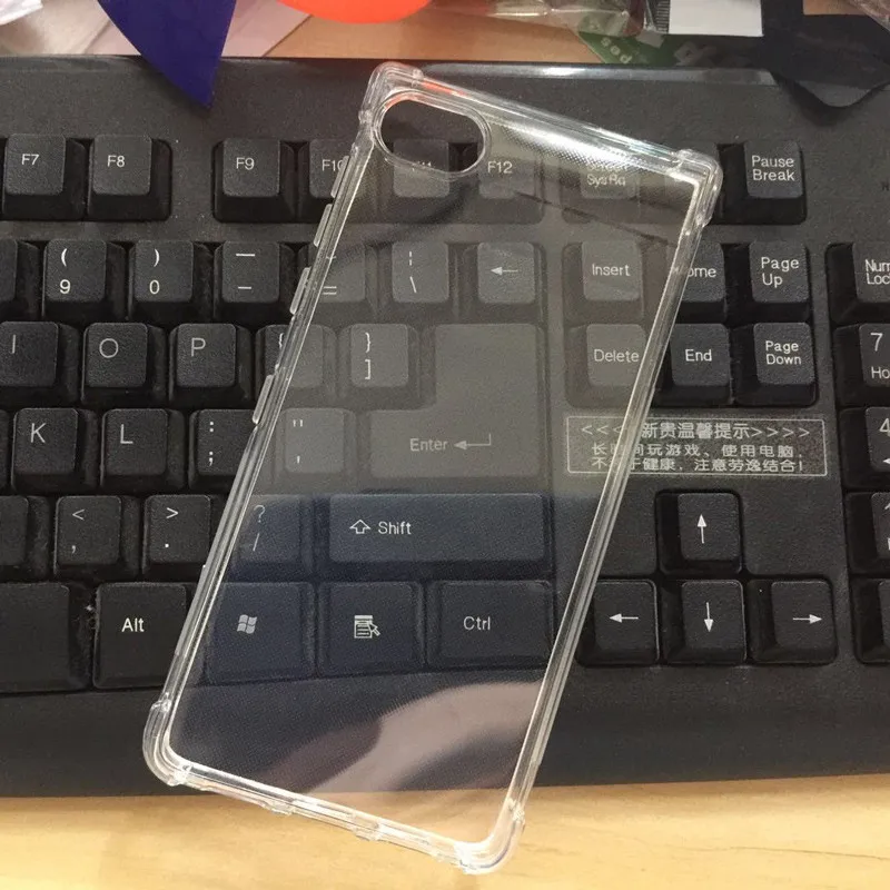 1 шт. воздушная подушка прозрачный чехол из ТПУ с полной защитой для BlackBerry DTEK60 DTEK70