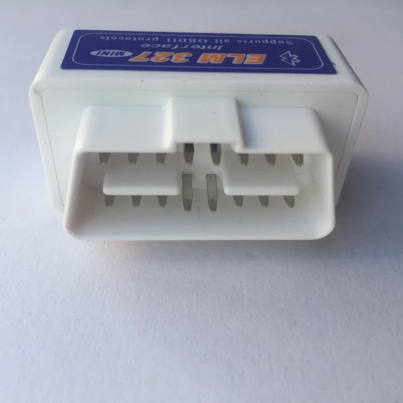 2018 Супер Мини Elm327 Bluetooth OBD2 V1.5 Elm 327 белый/синий цвет OBD 2 диагностический инструмент