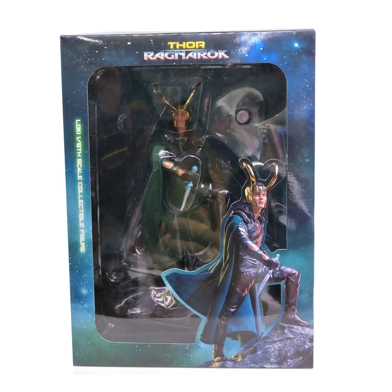 10 "герой Marvel Локи Тор Ragnarok боевой вер. В коробке 25 см ПВХ фигурка Коллекция