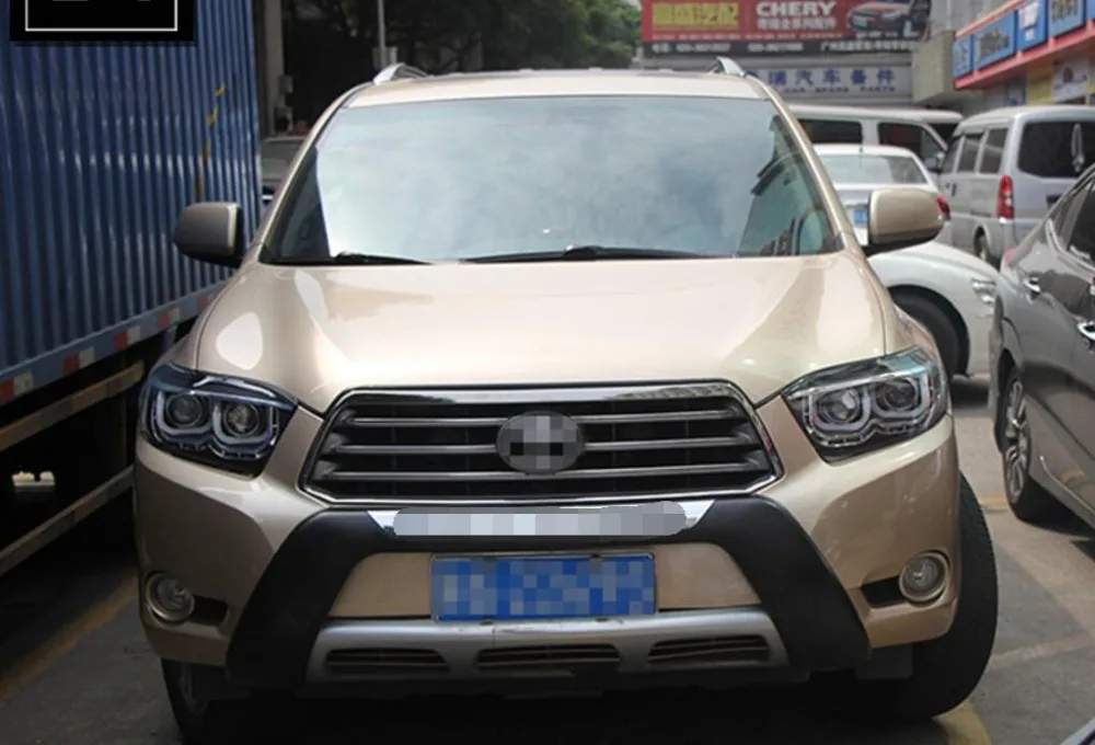 Светодиодный головной светильник s для Toyota Highlander 2009-2011 Автомобильный