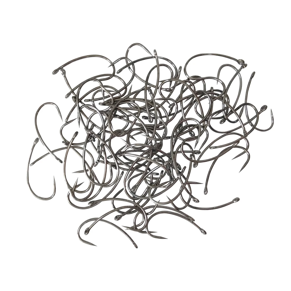 

Рыболовные крючки Easy Catch, 30 шт./лот, 8245 Высокоуглеродистая Сталь, без зазубрин, для ловли карпа, размер #2 #4 #6 #8 #10