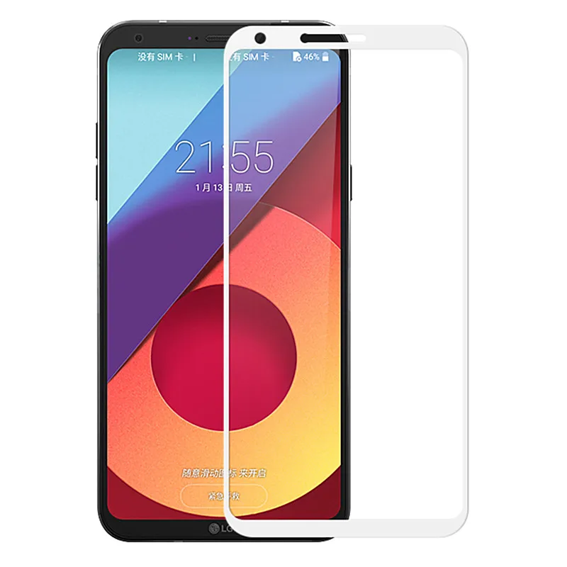 Закаленное стекло для LG Q6 Q 6 + M700N Европейская полноэкранная Защитная пленка LGQ6