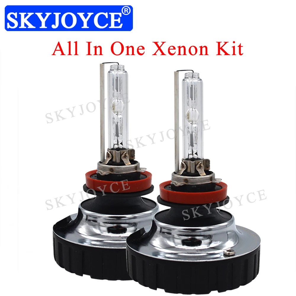 SKYJOYCE 35 Вт 55 H11 HID комплект фар 4300K 6000K 9005 HB3 лампы для мини Все в одном автомобильных