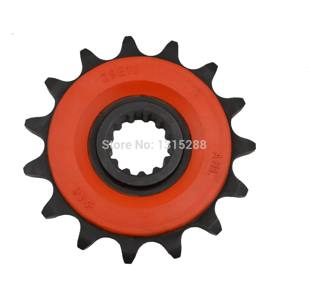 Передняя и задняя звездочки AHL комплект для SUZUKI DRZ400 DR Z400 type 520 41 15 зубьев за