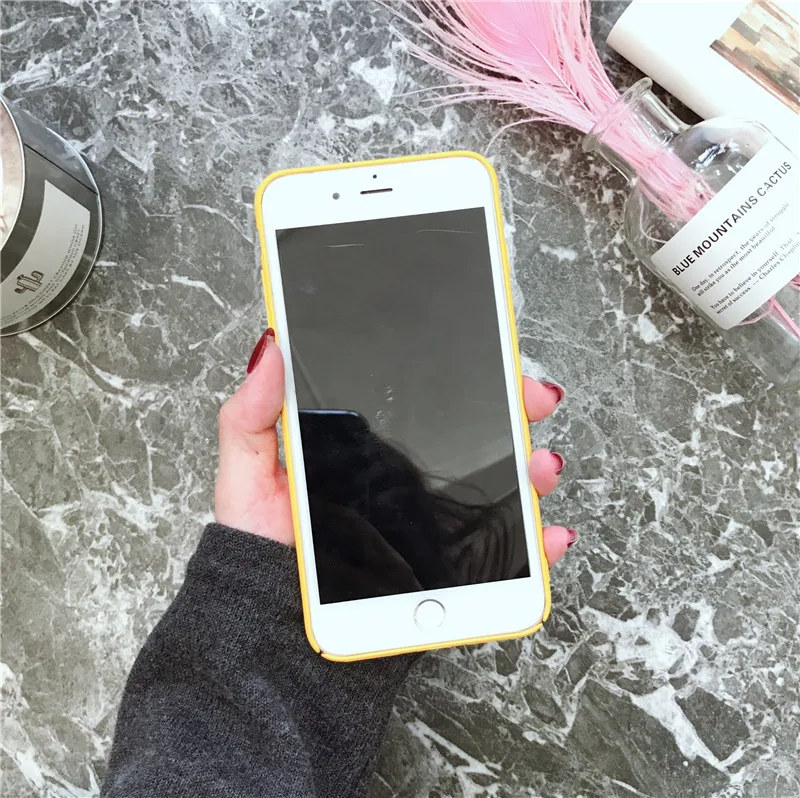 Pybth телефон чехол для iPhone х 6 S 7 8 плюс крышка желтый цветок солнца Жесткий PC задняя