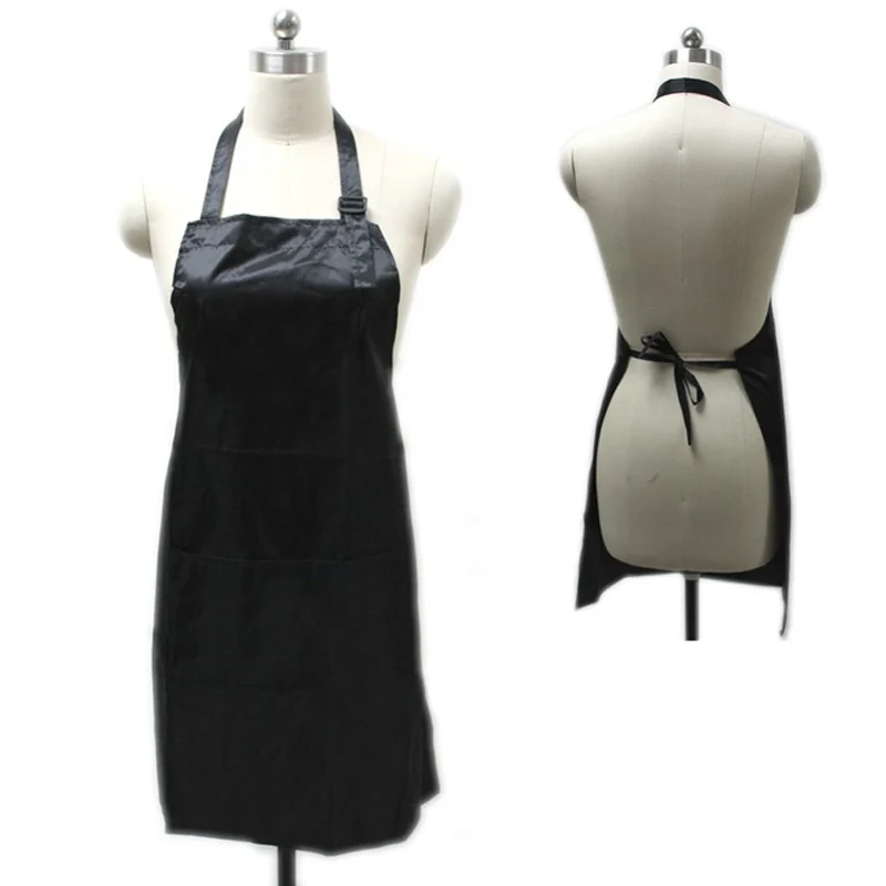 

Professional Waterproof Treatment Apron Hair Cutting Bib Barber Home Styling Salon Hairdresser Waist Cloth sleeveless apron