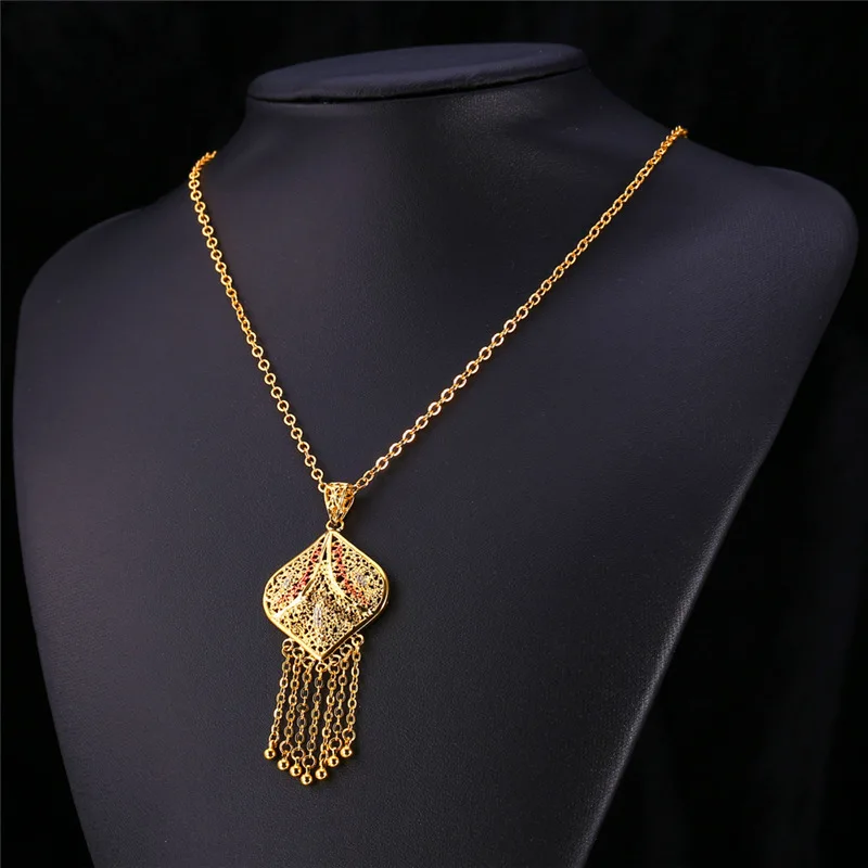 U7 Длинные Ожерелье Кисточки Женщины Индийские Ювелирные Изделия Оптом Подвески