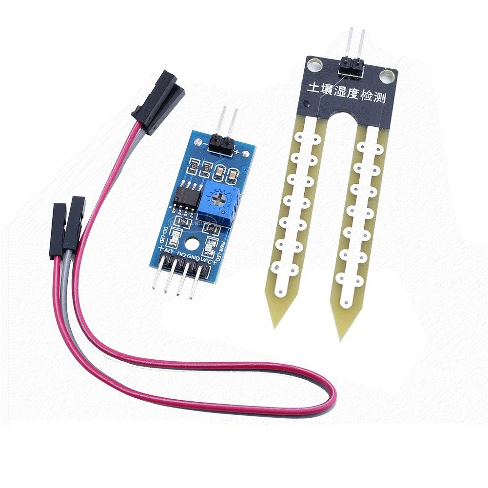 Hygrometer Detection Module 3.3V-5V Soil Humidity Moisture Sensor for Arduino | Инструменты