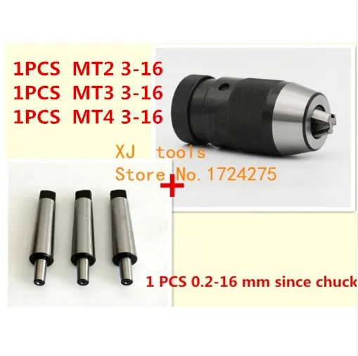 

Automatic locking drill chuck MT2 3-16MM MT3 3-16 MT4 3-16 a combination accuracy , for lathe, machine center, milling machine