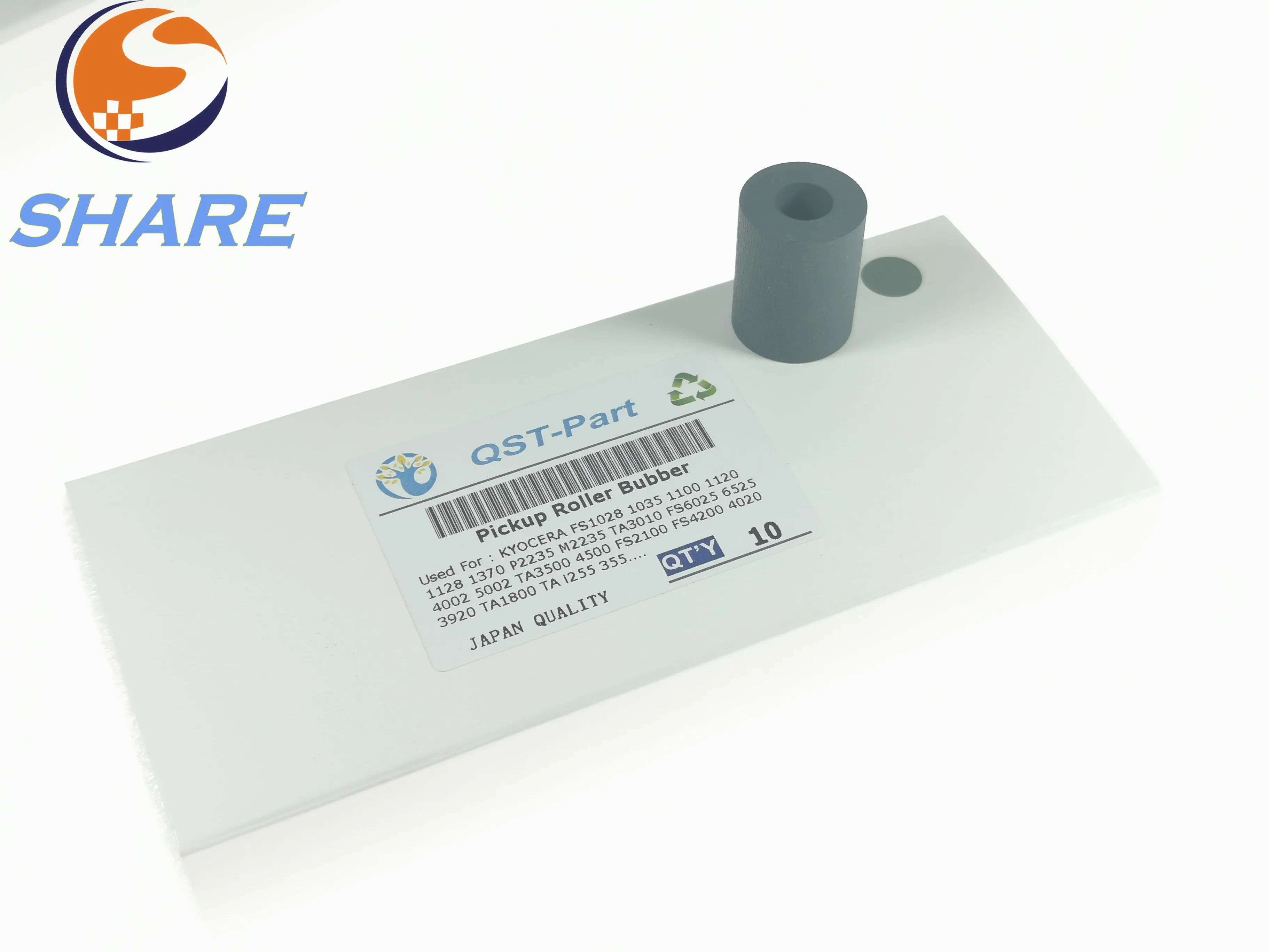 Резиновый ролик для захвата KYOCERA FS1100 FS1300D FS1028 FS1120 1370 6025 2040 2235 2BR06520 2F906230 2F906240 10 шт. |