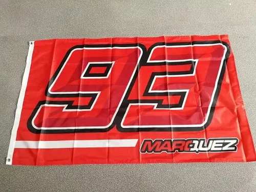 B Yehoy 90*150 см moto gp 93 marquez флаг - Color: B