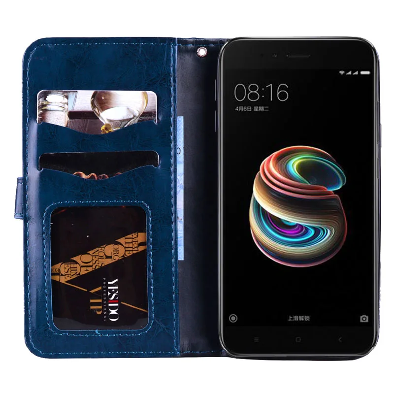 Для Xiaomi Mi A1 5 X mi5 x Global Dual SIM TD LTE MDG2/для 5X чехол для телефона Android One кожаный