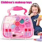 Игрушки принцессы, набор инструментов для макияжа для девочек, чемодан, косметический набор для ролевых игр, детский подарок @ ME88