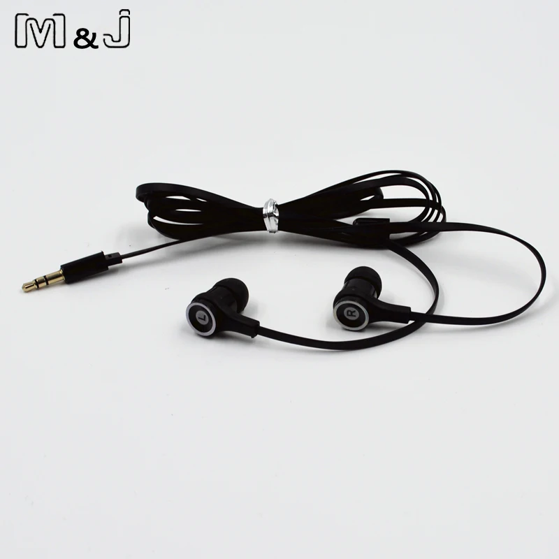 M & J JM21 100% оригинальные стереонаушники красочные брендовые наушники вкладыши для