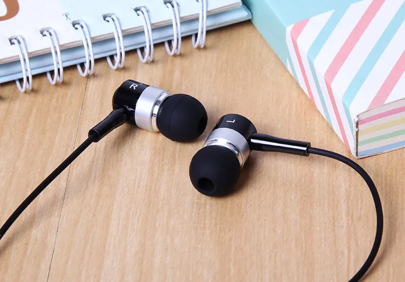 KDK301 Stereo Earphone In Ear Headset With Micro 3.5mm Jack Balanced Headphones Bass Earphones For iPhone Xiaomi Pnones | Электроника