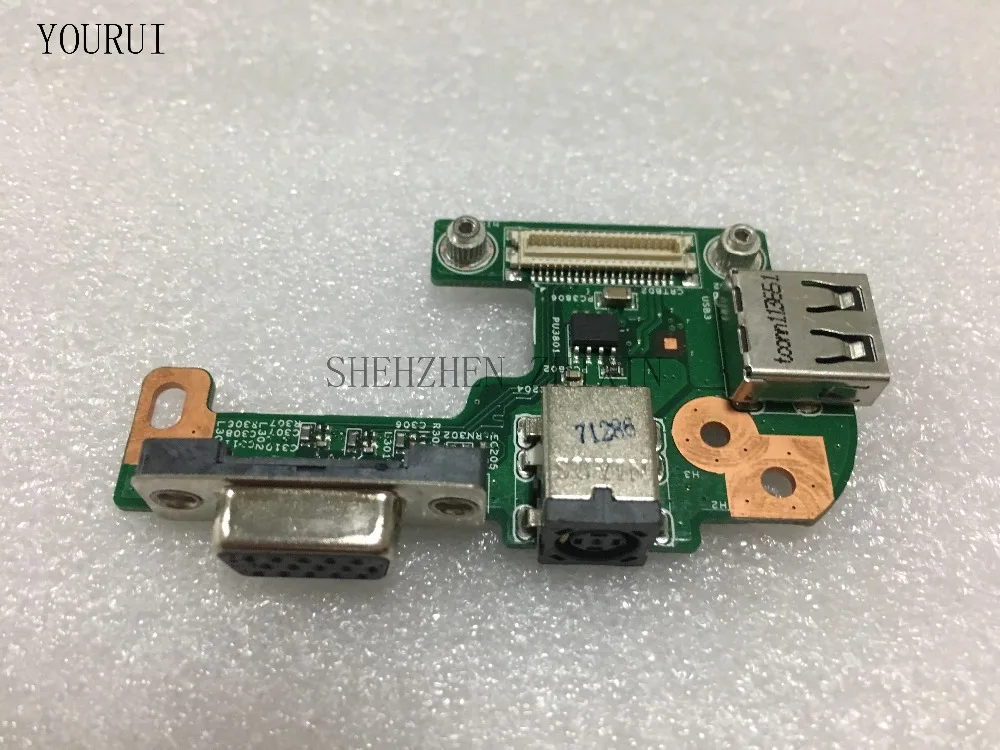 Плата питания Yourui для DELL INSPIRON N5110 48 4if05. 011 DQ15DN15 CRT плата порта VGA USB2.0|Компьютерные