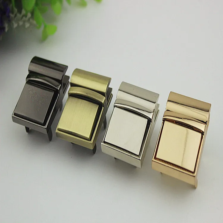 2 шт./лот металлические закрученные сумки закручивающиеся переключатели защелки