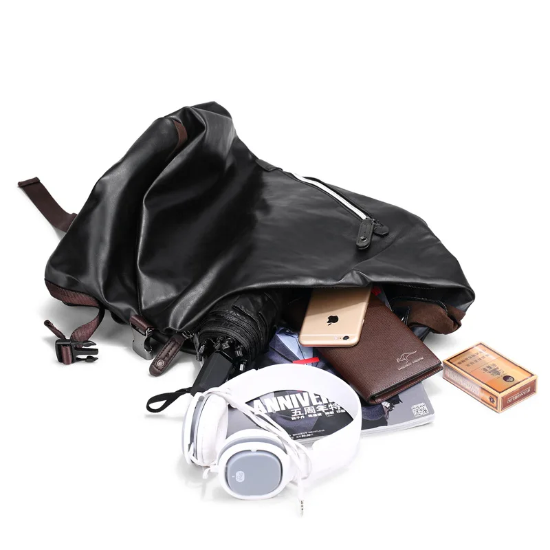 Модные мужские сумки через плечо Ruil повседневная винтажная дорожная сумка из