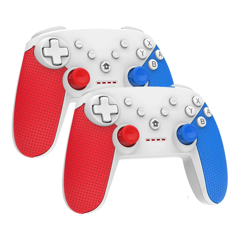 RB-White-2 Беспроводной игровой контроллер, джойстик для Nintendo Switch Console, Bluetooth Gamepad Pro Joypad для Android/PC, аксессуары для управления - Цвет: RB-White-2