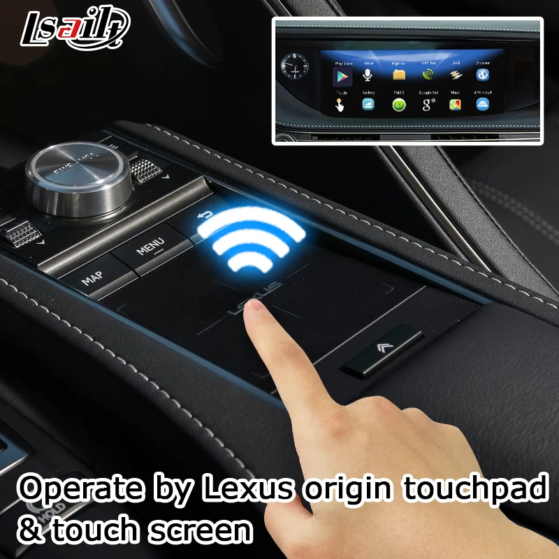 Интерфейс Android / Carplay для Lexus LC500 LC500h LC 2018-видеоинтерфейс с сенсорной панелью 10 25