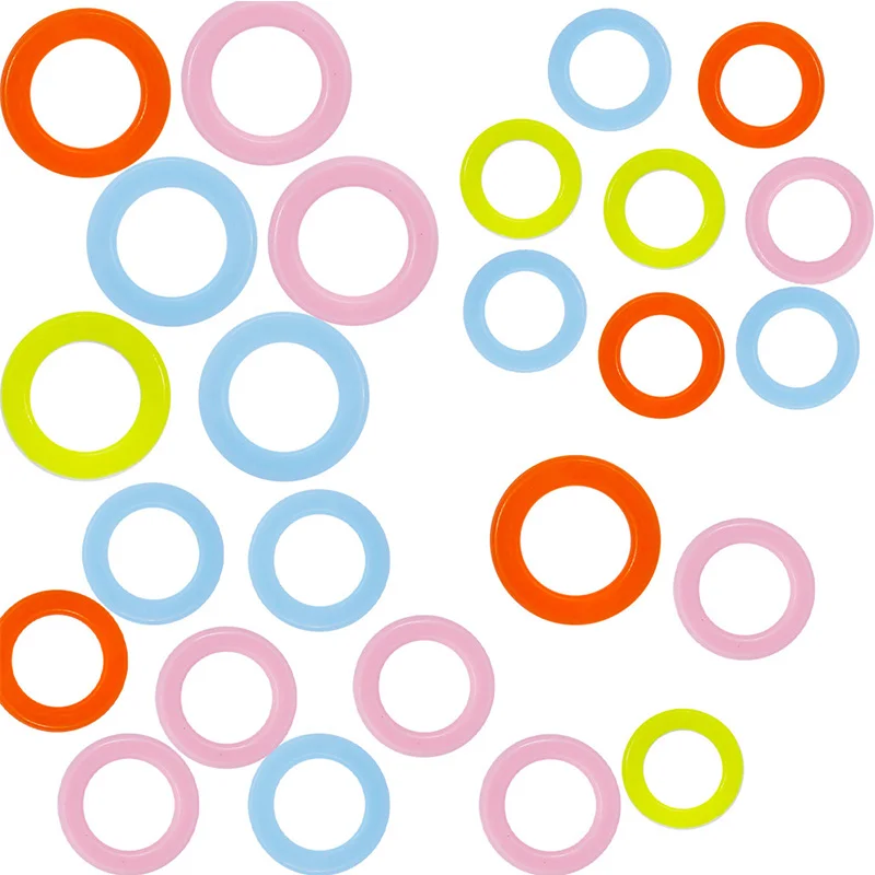 100 шт. ручное плетеное маркировочное кольцо для пряжи портативные Швейные