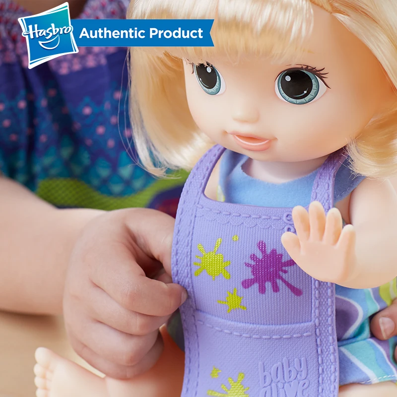 Hasbro Baby Alive краска для пальцев детские светлые волосы реалистичные Reborn куклы