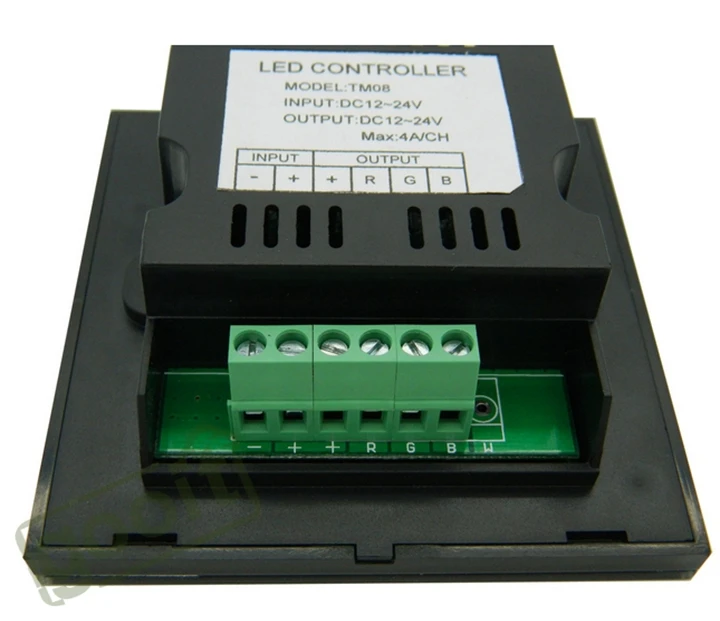 Стеклянная RGB Светодиодная лента сенсорная панель контроллер диммер настенный