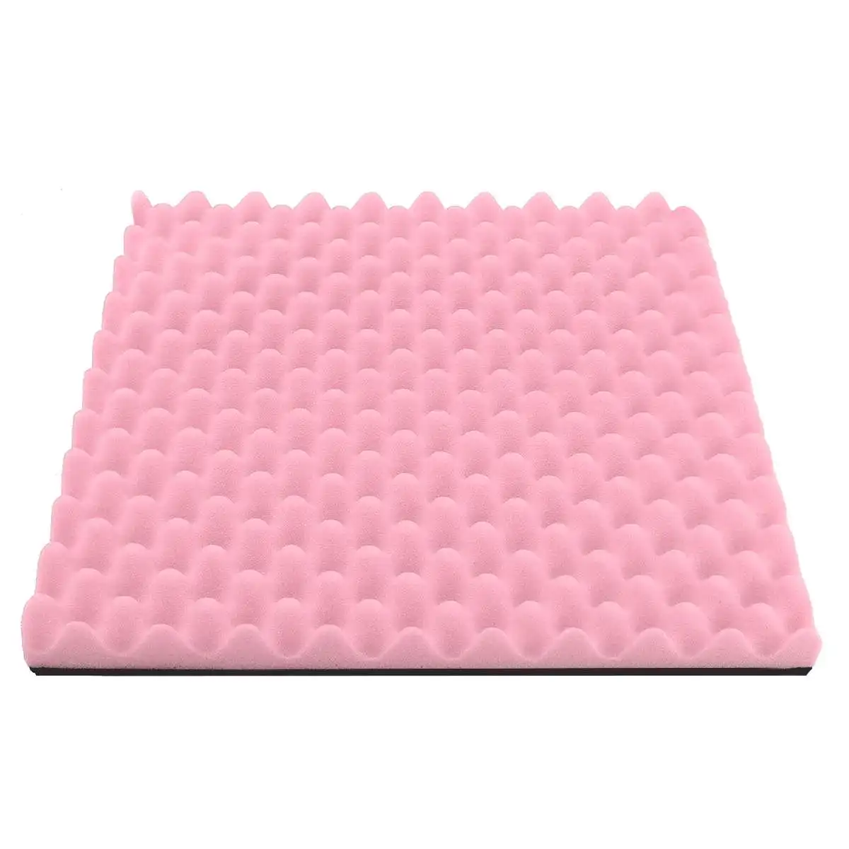pink 500x500x50 мм Звукоизоляционная пена акустическая Звукопоглощающая Пирамида студия губка барабана обработка комнаты клиновые плитки контроль шума - Цвет: pink